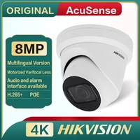 ds 2cd2h83g2 izs original hikvision 8 mp acusense motorized varifocal turret network camera h 265 poe 4k