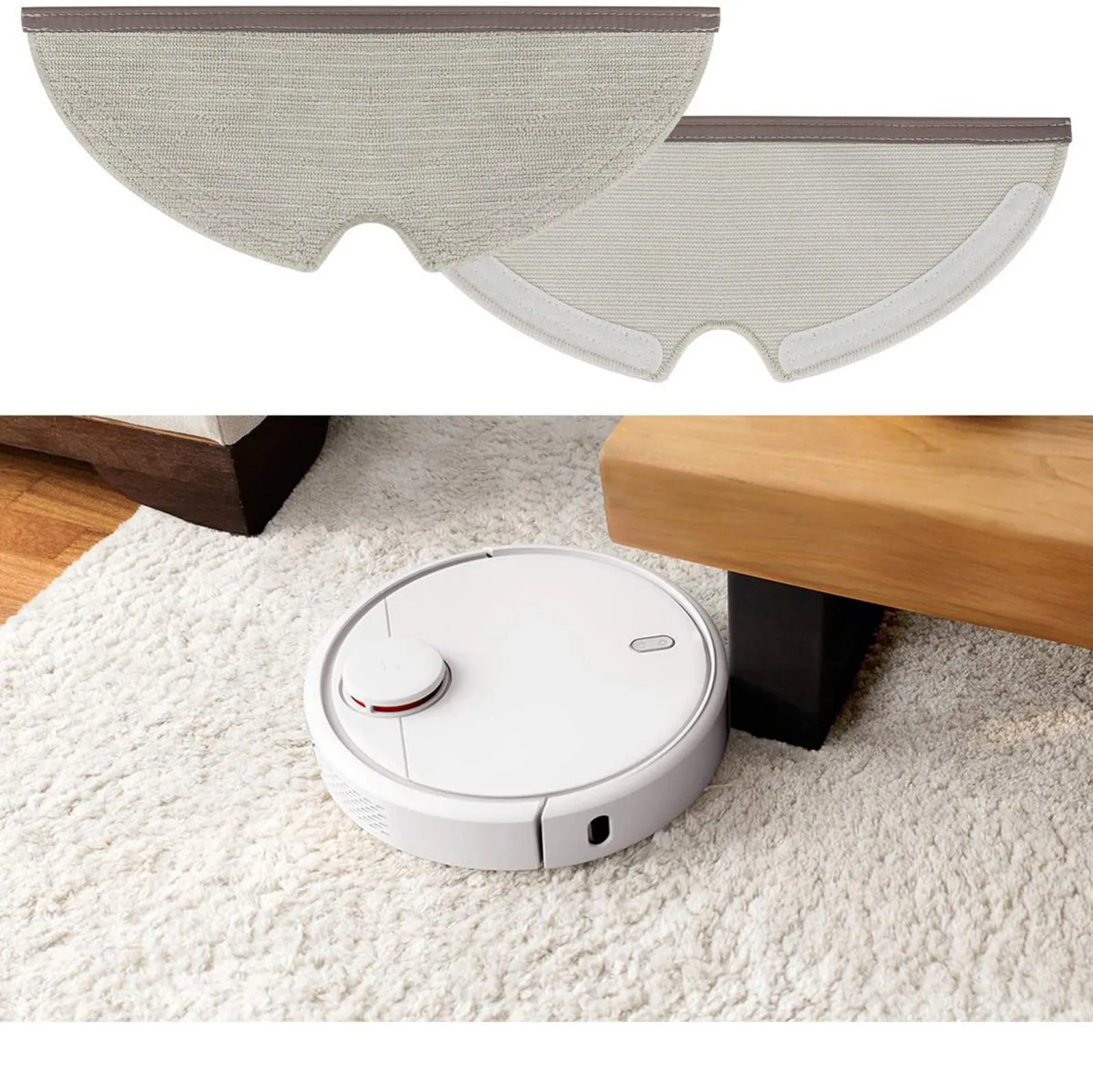 

10pcs Vacuum Cleaner Cleaning Cloth Sweeper Accessories Full Wool Mop