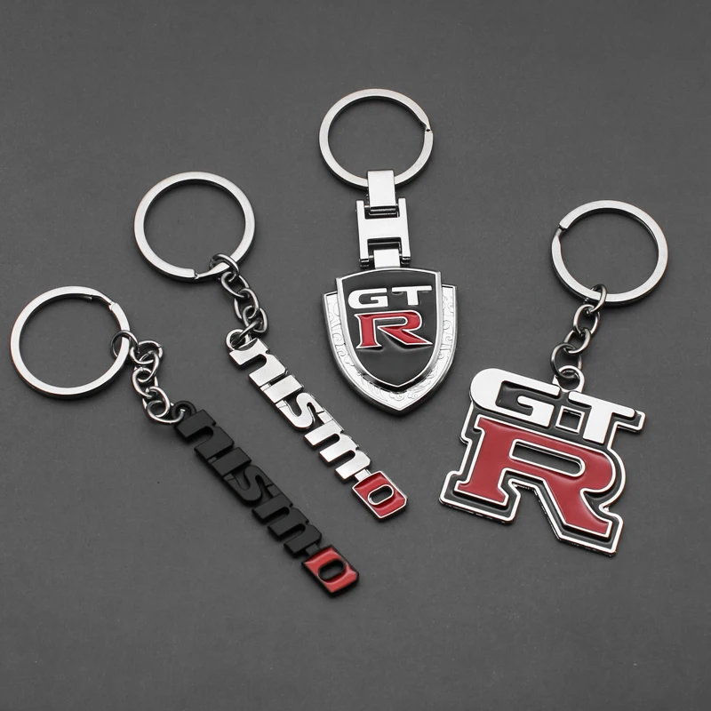 Металлический 3D брелок-эмблема для стайлинга автомобиля брелок ключей NISSAN QASHQAI