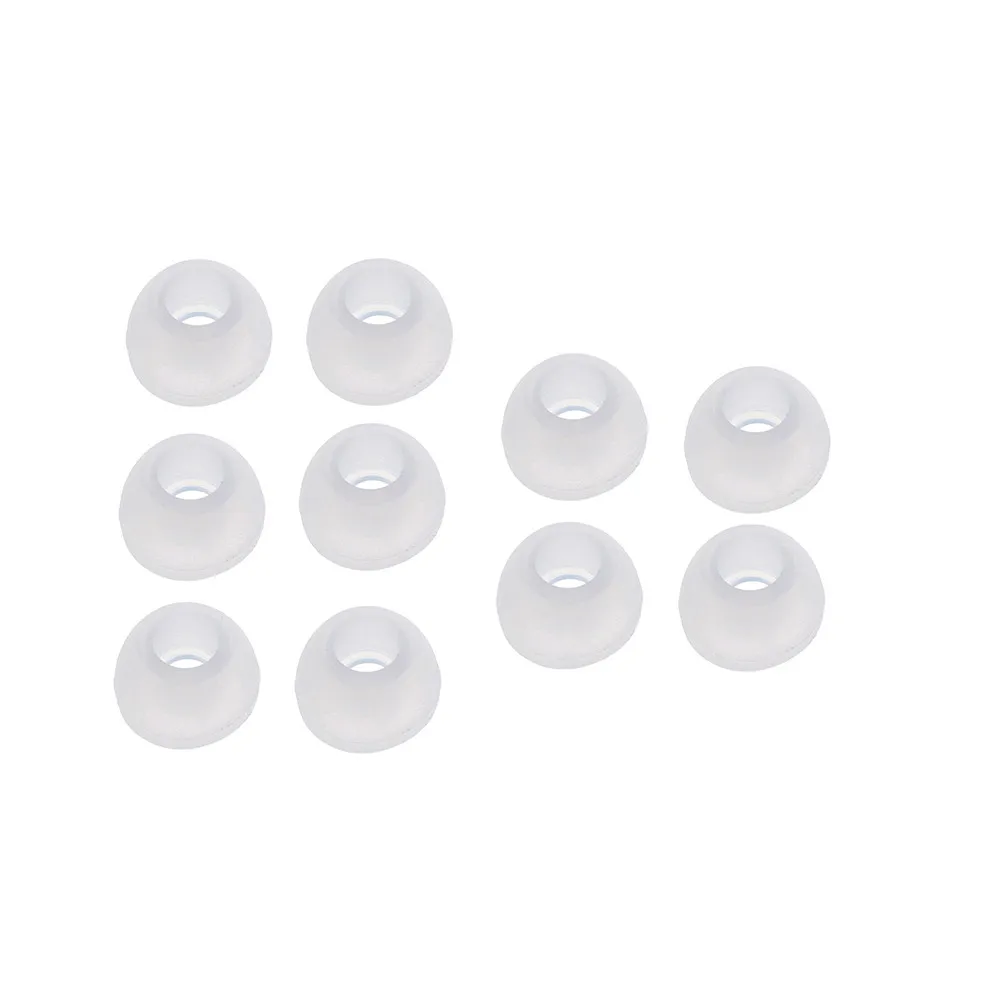 10 пар в комплекте Среднего размера прозрачный силиконовый запасные вкладыши