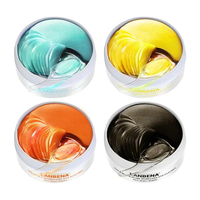 1 коробка Гиалуроновая кислота ВК подушечки для глаз против ретинол жемчуг анти