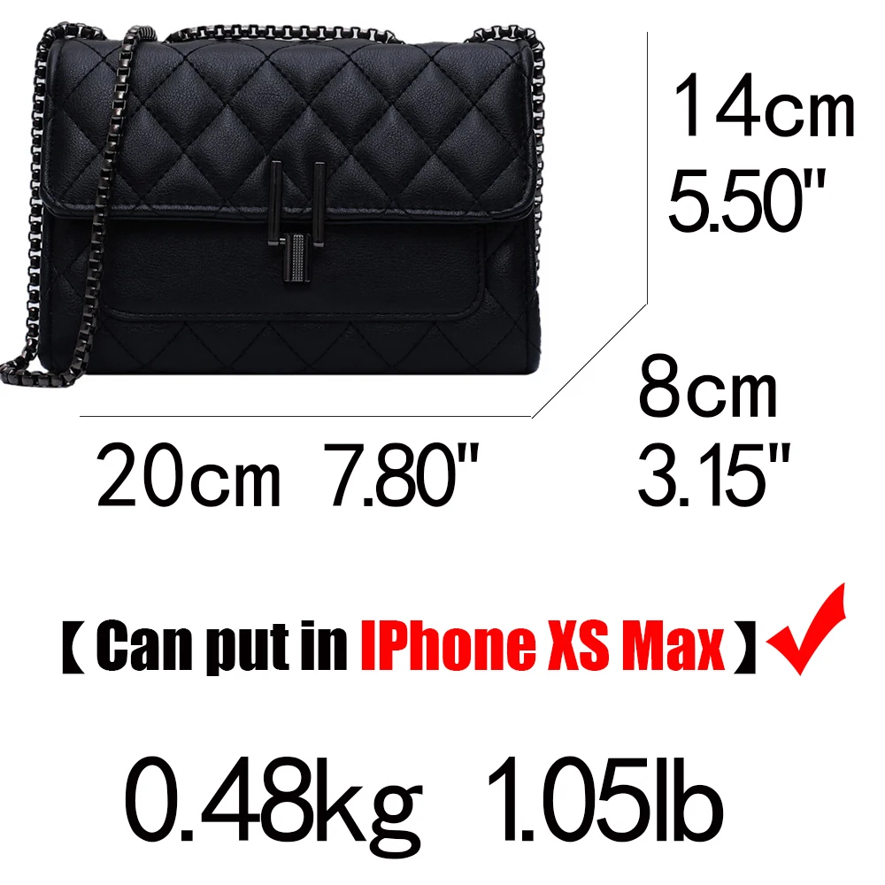 

Double Flower Women's Fashion Shoulder Bag Small Chain PU Leather Crossbody Bags Messenger Purses and Handbags Sac Main Femme