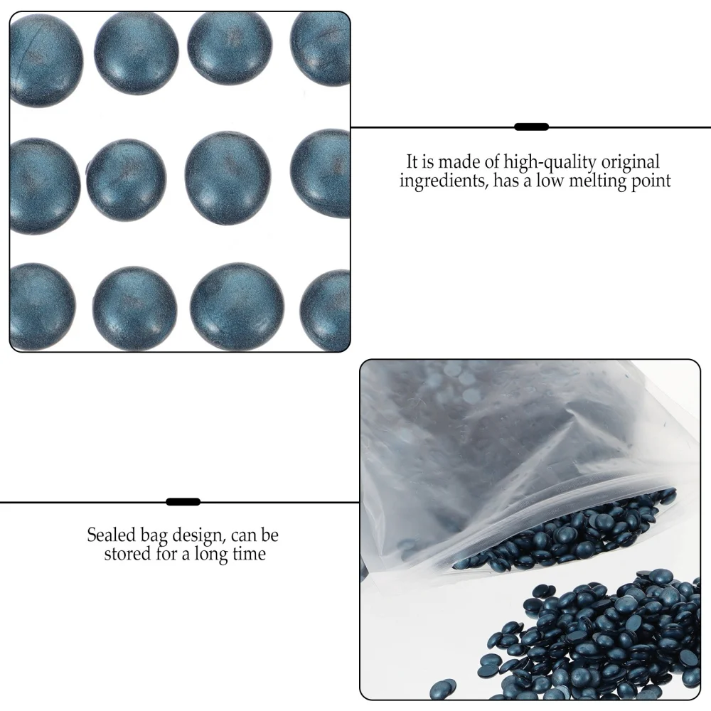 

1 Bag of Body Unhairing Wax Beads Household Hair Removing Supplies (1000g)