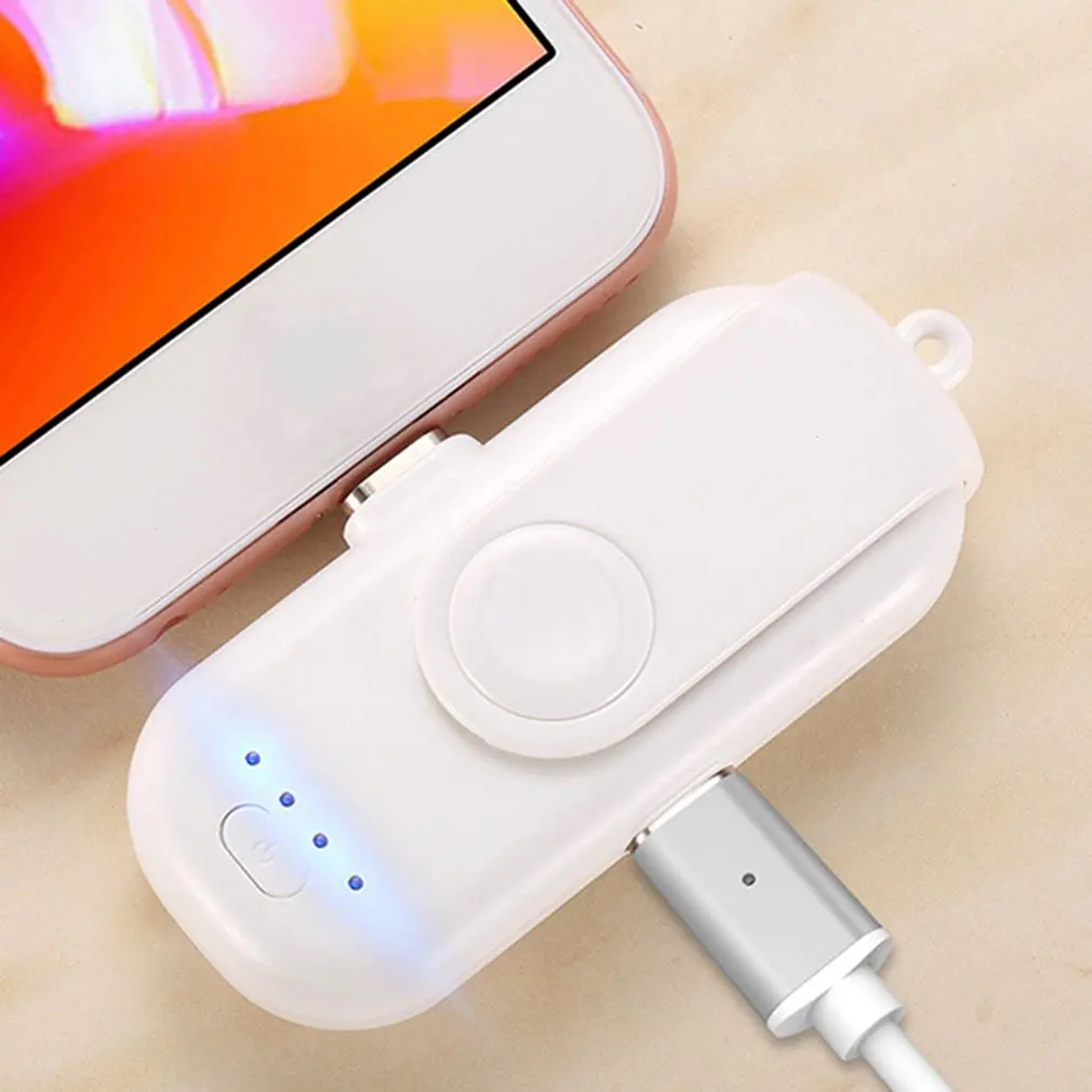 Магнитный внешний аккумулятор Mini Finger Emergency Mobile Power Портативный для быстрой