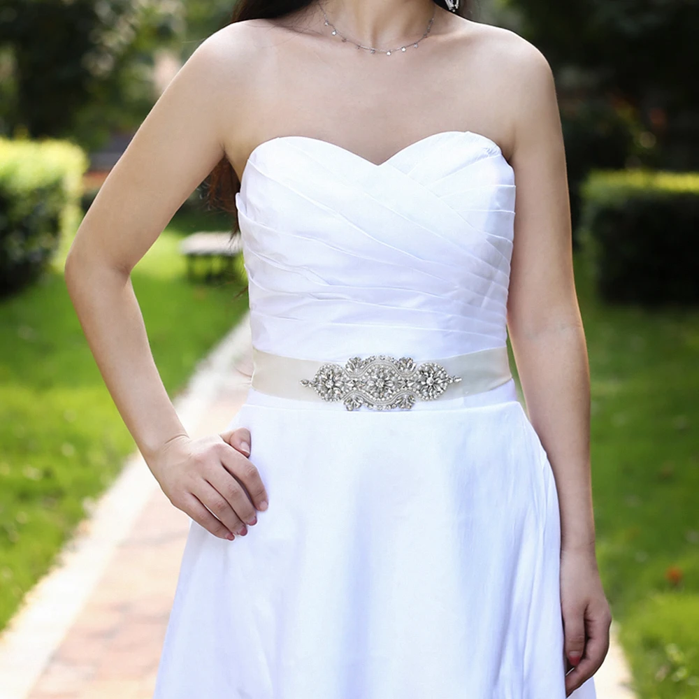 ZMS05 Стразы пояс для свадьбы свадебные аксессуары свадебное платье ремень вечера