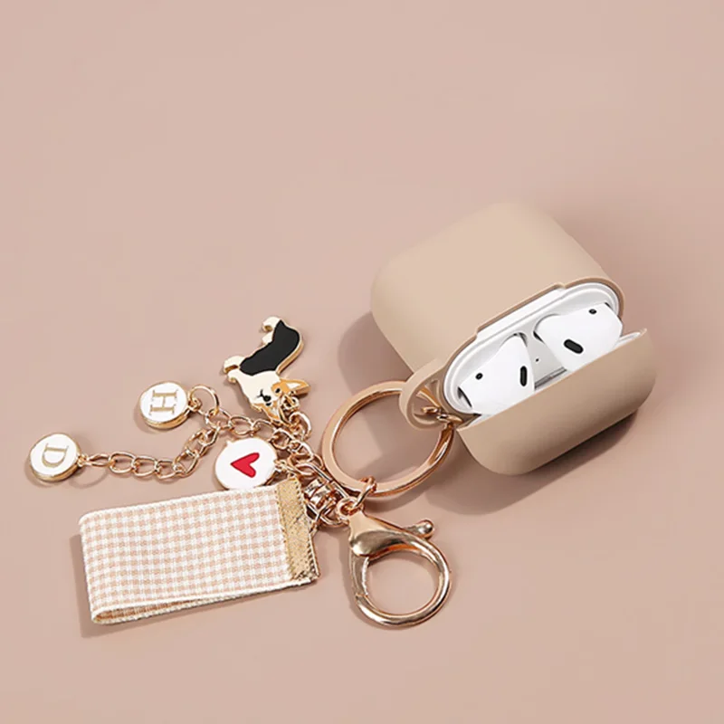 Силиконовый чехол с мультяшными собаками и кроликами для Apple Airpods аксессуары