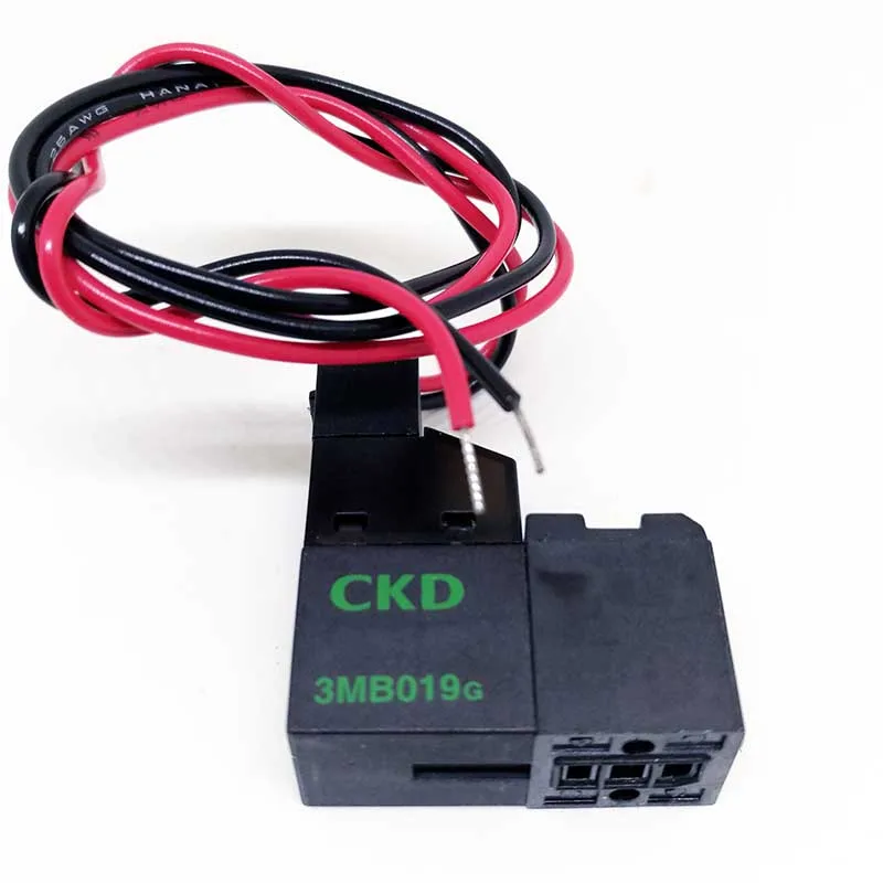 CKD 3MB01G Мини Пневматический электромагнитный клапан 3 Way с кабелем провода