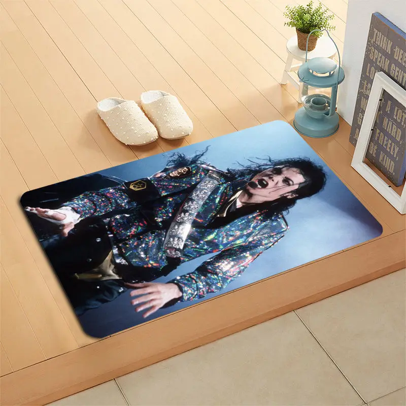Новый коврик для дверей Майкла Джексона высококачественные коврики с принтом