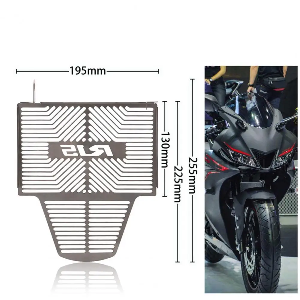 

50% Dropshipping!!Motorcycle Stainless Steel Radiator Guard Grille Protector for YAMAHA YZF R15 2017-2019