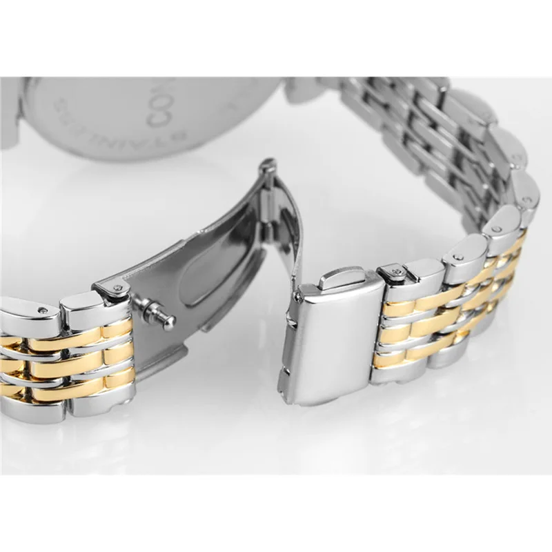 

2020 Reloj Mujer Ladies Quartz Wristwatches Top Brand Fashion Watches Women's Silver Luxury Stainless Steel Waterproof Clock New