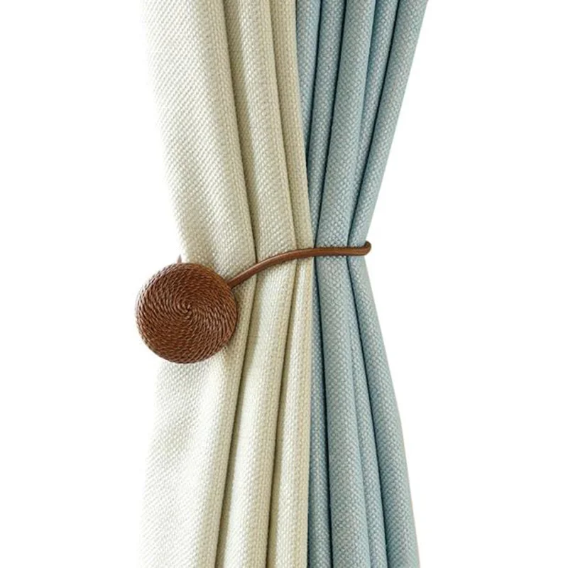 2 шт. Макарон Шторы Tieback магнит s Аксессуары Магнитный держатель Cilp с пряжкой