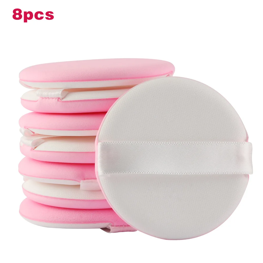 4/8 шт косметический спонж для пудры Мягкий очищающий лица основа макияжа тела