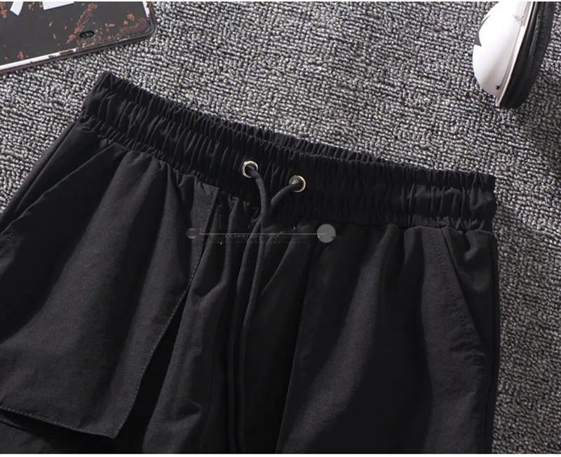 Осенняя уличная одежда, женские брюки-карго с вышивкой, Харадзюку, BF, свободные штаны с большим карманом, штаны с высокой талией, свободные женские брюки