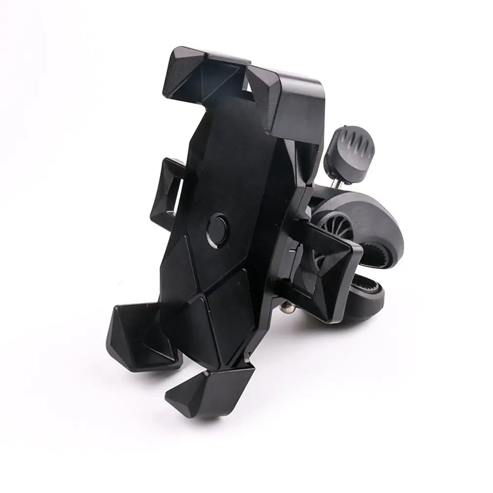 

Bicycle Mobile Phone Holder Motorcycle Handlebar Anti-shock Protection Adjustable Function Sturdy And Safe Holder