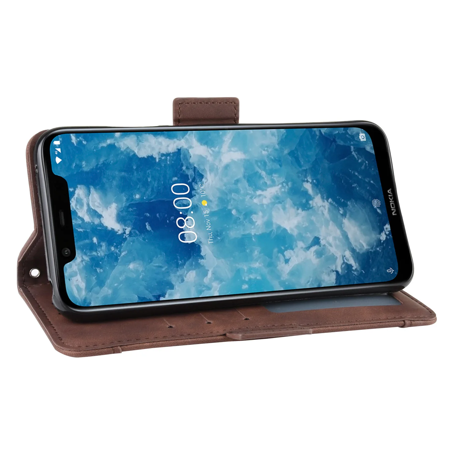 Для Nokia 8 1 чехол для X7 кошелек Флип Стиль кожа на ощупь Телефон задняя крышка 2 3 с