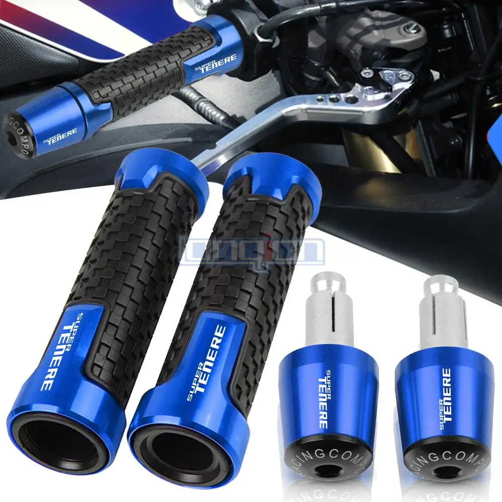 FOR YAMAHA XTZ750 XTZ 750 XT1200 ZE SUPERTENERE XT 1200Z XT 1200ZE Super Tenere 7/8 22mm Handle Grips Ends Racing handlebar