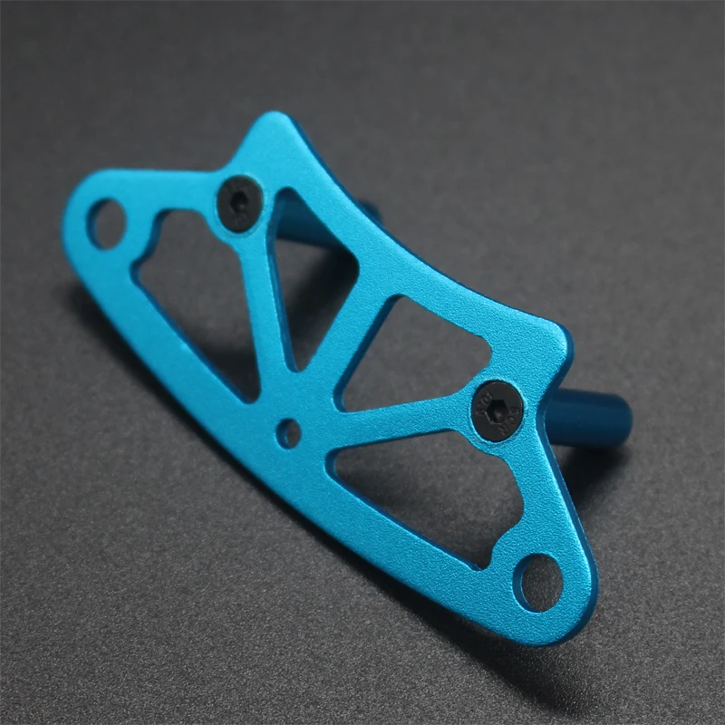 122058 HSP Upgrade Spare Parts For 1/10 R/C Model Car Blue Aluminum Front Bumper | Игрушки и хобби