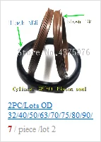 4*7/6*9/8*11,5/10*14/12*16,5/16*20,5/18*22,5/20*25/25*30 полиуретановые резиновые кольцевые прокладки уплотнительное кольцо от пыли для цилиндра EM