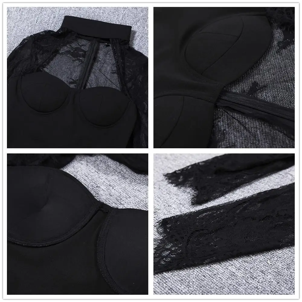 Summer Lace Women Dress 2020 New Fashion Long Sleeveless Ladies Clothes Sexy Dresses Bandage | Женская одежда