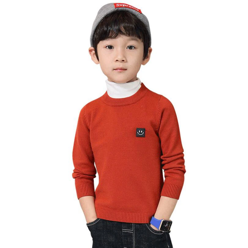 Одежда для мальчиков Детская осенняя теплая куртка детская зимняя вязаная