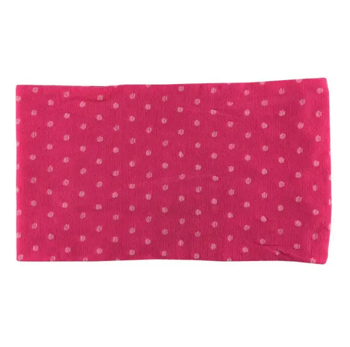 Нейлоновые повязки на голову в горошек для маленьких девочек и мальчиков широкая