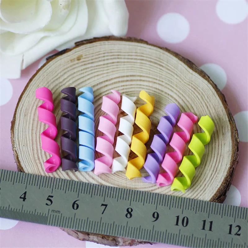 9 шт./пакет цветные глиняные пружины инструменты для пластилина слизь контейнер