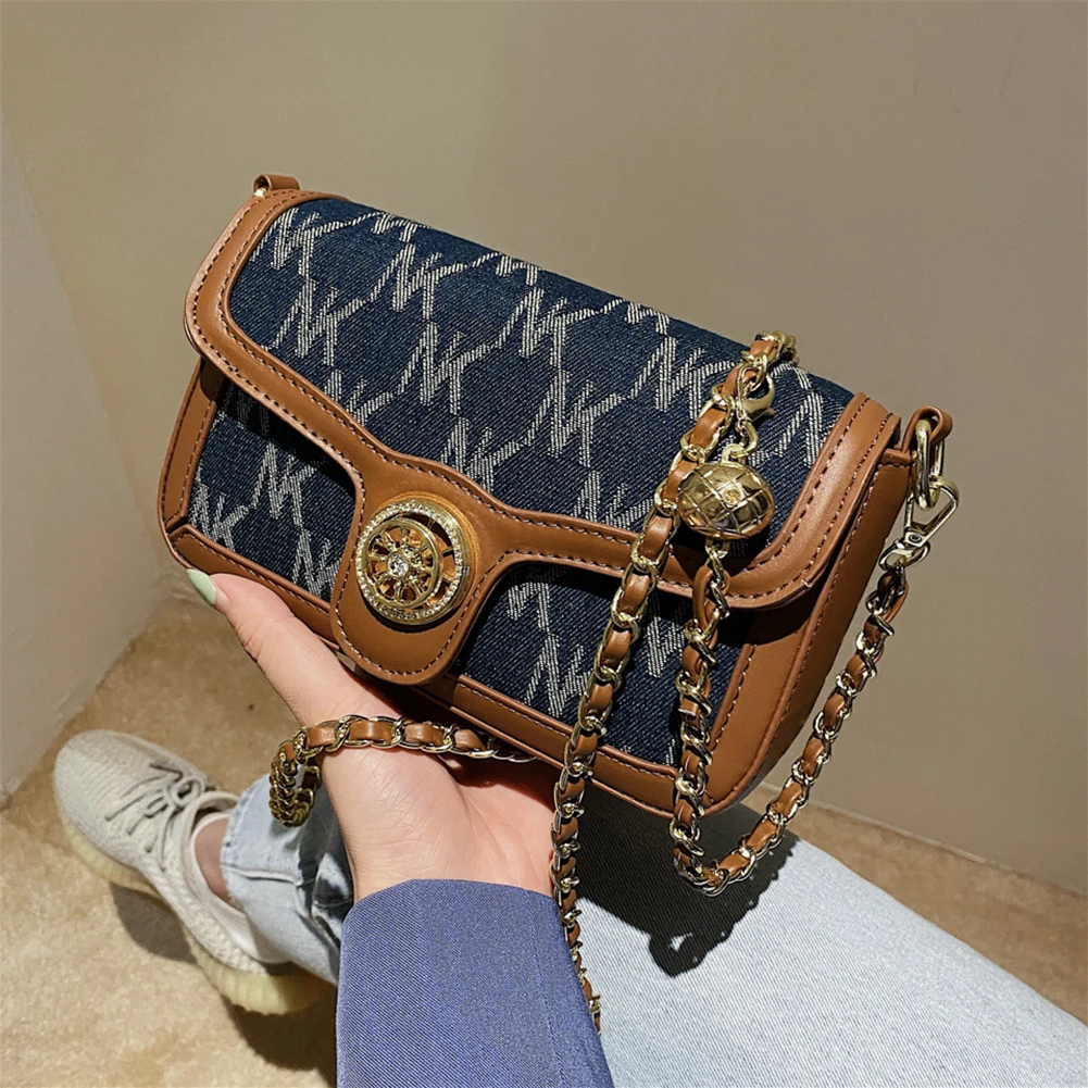 

Модные женские сумки, винтажная сумка-мессенджер из мягкой искусственной кожи с буквенным принтом, сумка через плечо, Повседневный Кошелек ...