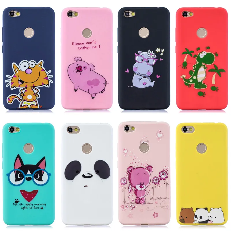 Coque мультфильм животное мягкий шнурок ремешок чехол для телефона для Xiaomi Redmi 4a 4x 5a 5 plus 6a 7a 8 8a note 4x задняя крышка чехол