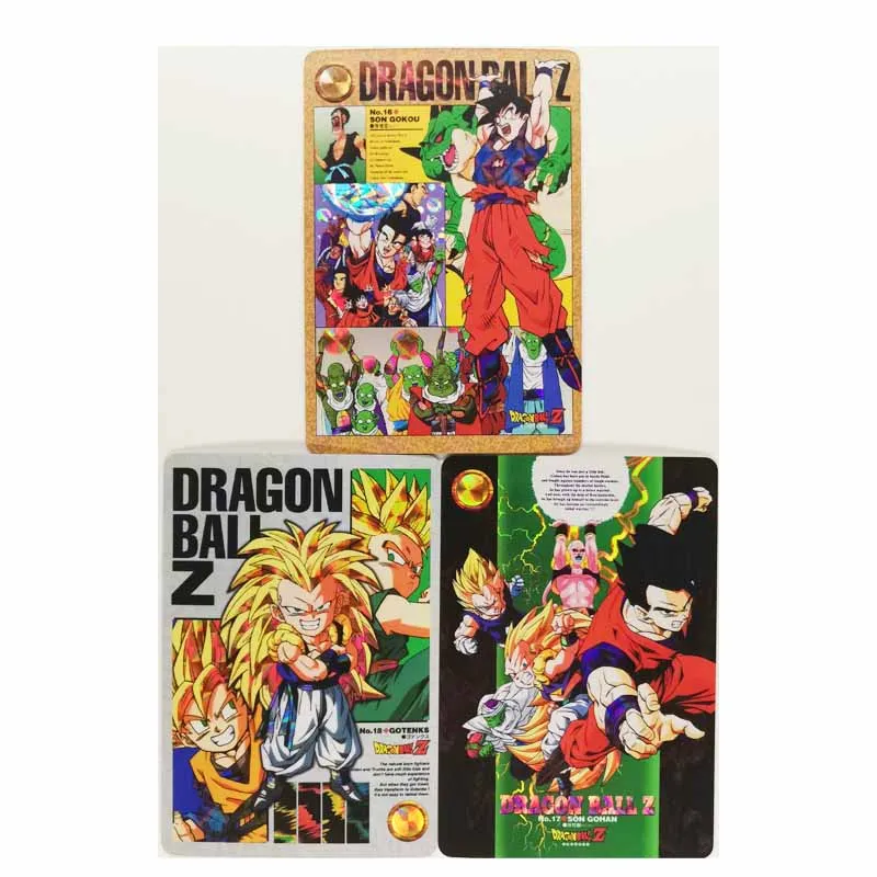 9 шт./компл. Dragon Ball Z Jumbo Приключения истории No.2 супер сайян Жемчуг дракона героев
