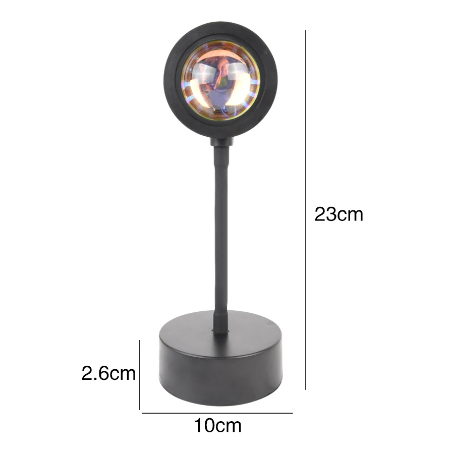 

USB Sun Lamp Projector Atmosphere Led Night Light For Bedroom Wall Decoration Coffe shop Background Wall Decoration Table Lamp