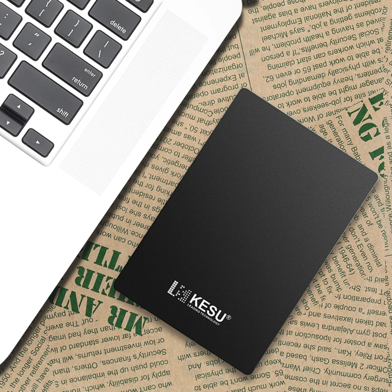 Кесу 2 5 дюймов внешний жесткий диск 1 ТБ USB 3 0 HDD Портативный HD для ПК Mac рабочего