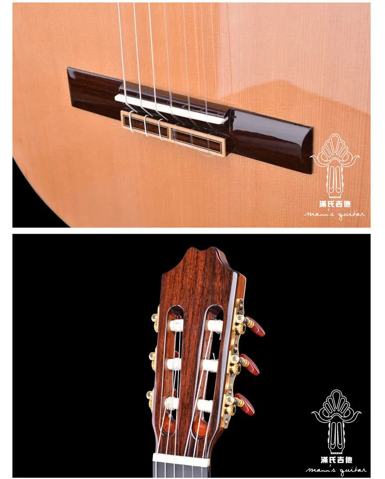MC160 solidwood Классическая gutiar Классическая гитара ручной работы