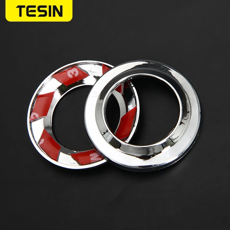 Декоративная рамка TESIN из АБС-пластика для колонки автомобиля аксессуары Jeep Wrangler