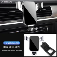 car mobile phone holder air vent mounts stand gps gravity navigation bracket for volkswagen vw bora 2019 2020 car accessories