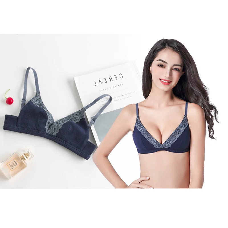 

Seamless Soft Bras for Women Thin Strap Wireless Push Up Bra Backless Comfort Underwear Female Girls Bralette Sexy Lingerie