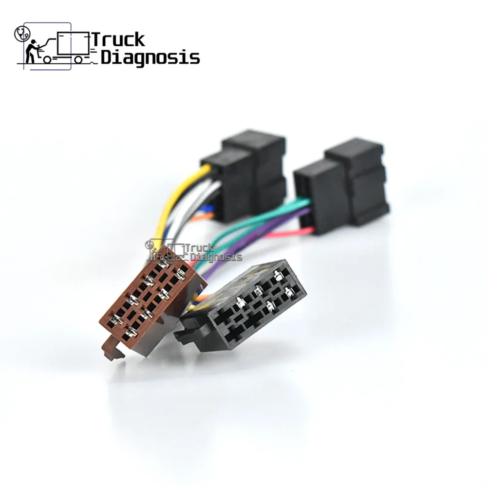 

Радиоадаптер ISO для BMW, CHEVROLET, OPEL GT, жгут проводов, соединитель, штекер 12-006