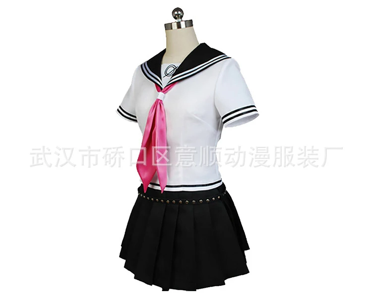 Костюм для косплея из аниме Супер данганронпа 2 миода Ибуки костюм с юбкой на