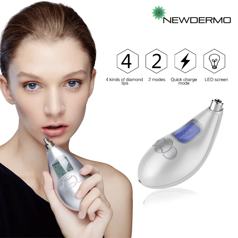 NEWDERMO Multifunction Diamond dermabrasion machine to clean the skin remove blackheads keratin USB charging beauty machine