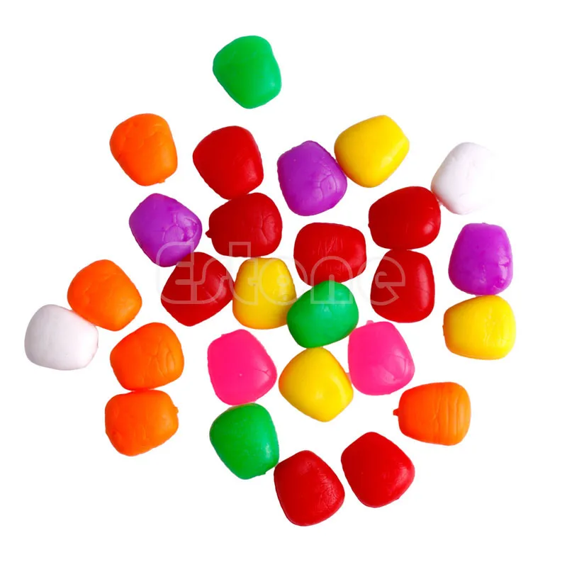 Партия 10 шт/50 шт Мягкие Карп рыболовные приманки Плавающий Приманки кукурузное