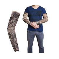 3d print tattoo sleeve man summer outdoor cycling sunscreen mangas para brazo uv protection womens arm sleeves arm warmers