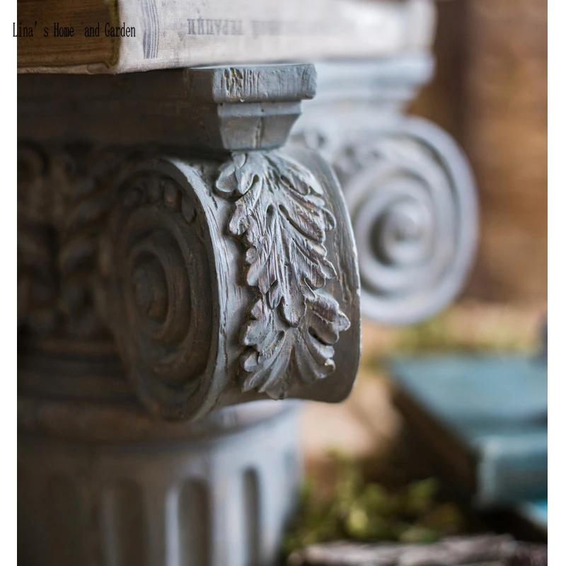 Деревянная подставка под старину в стиле ретро