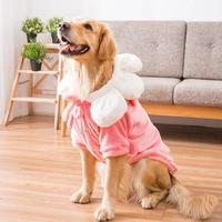 big dog pajamas casual home wear autumn winter warm soft flannel cute dogs clothes for large dogs labrador doberman pet coats