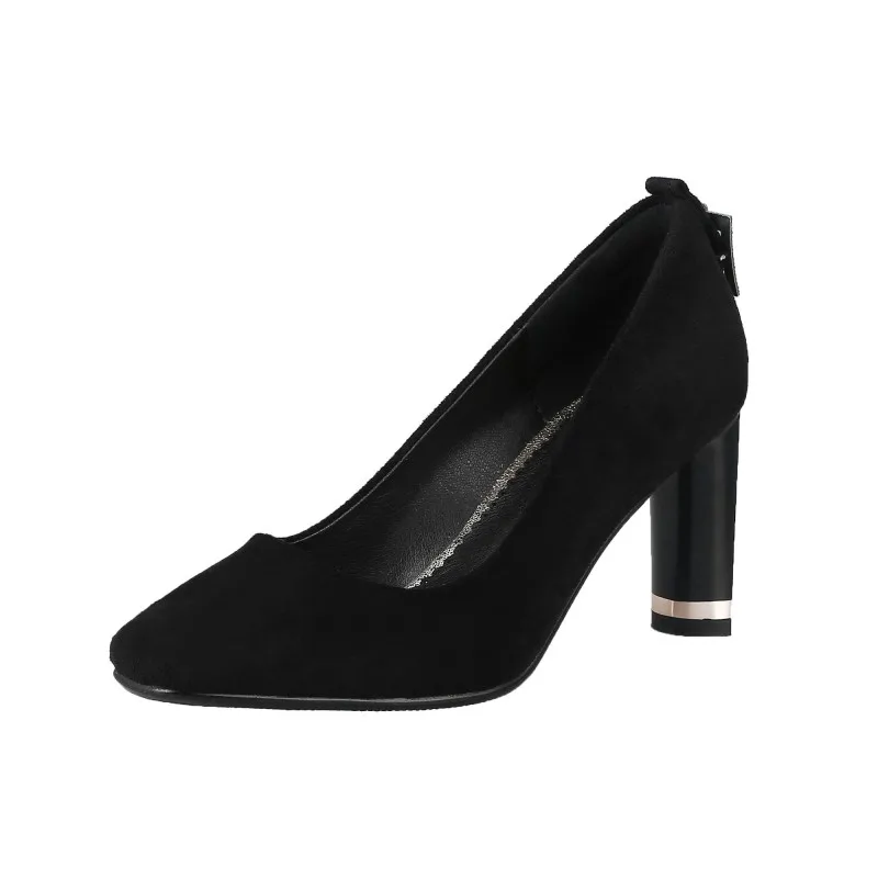 

Женские туфли на высоком каблуке; Женские туфли-лодочки; Тонкие туфли на высоком каблуке с острым носком; Большие размеры 9-10