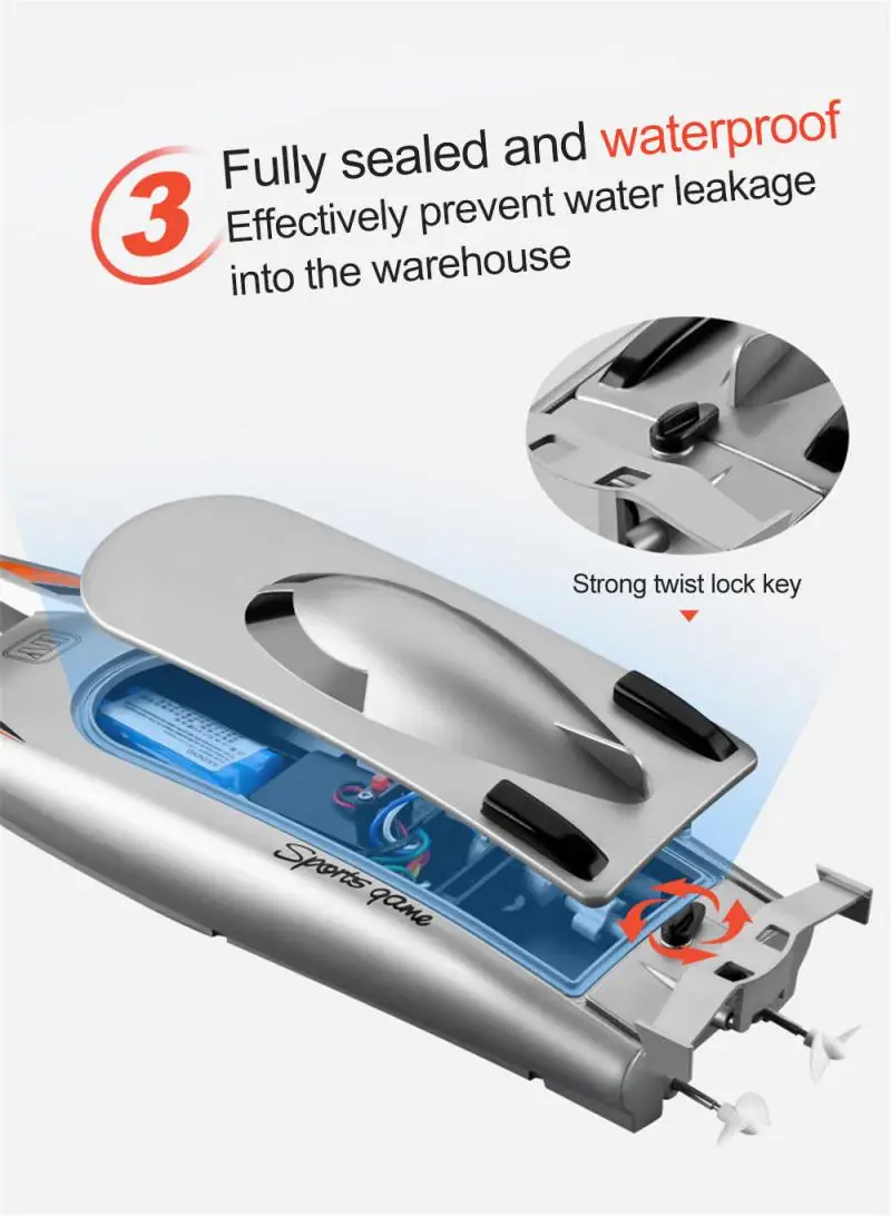 радиоуправляемая лодка с ди