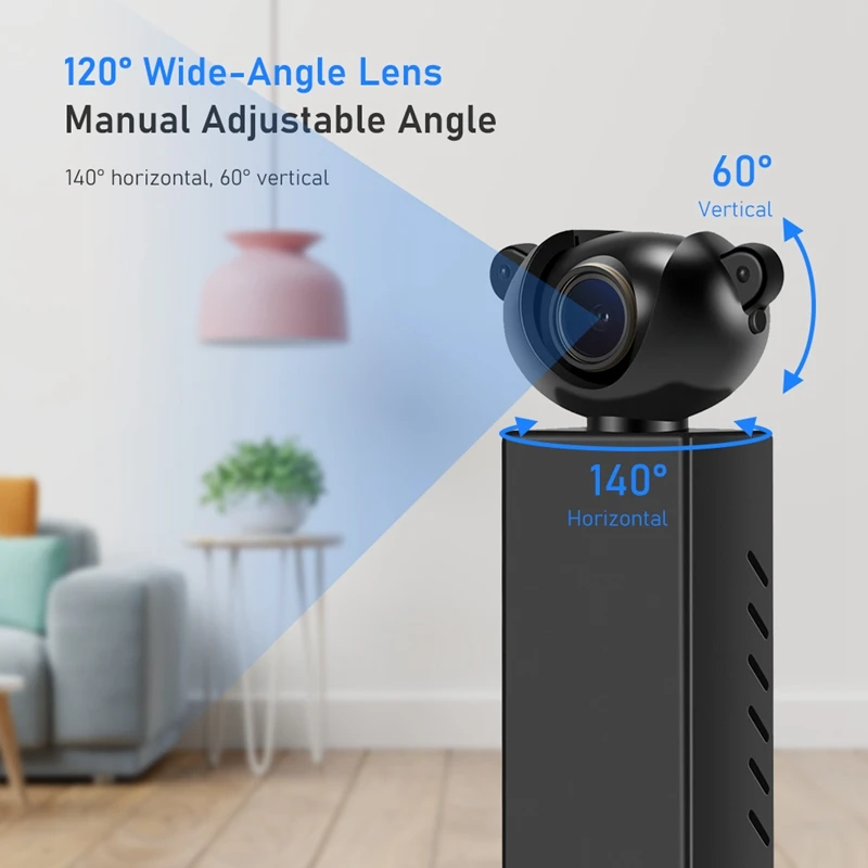 

HD 1080P Portable 140 Degree wifi mini ip Camera Night Vision Motion Detection Home Security Camera With USB Plug Wall Charger