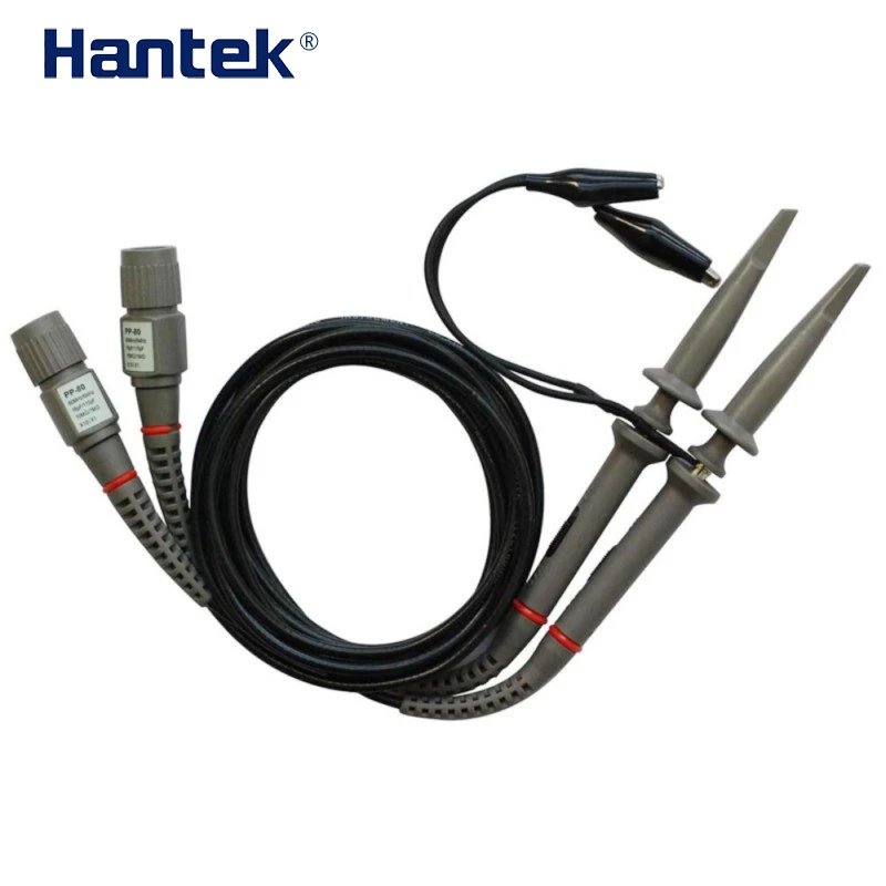 

Hantek 1PCS PP-80 PP- 90 Oscilloscope Prope 80MHZ for ( PP80 PP150 PP200 ) Oscilloscope Accessories Parts for Kit Test Probe