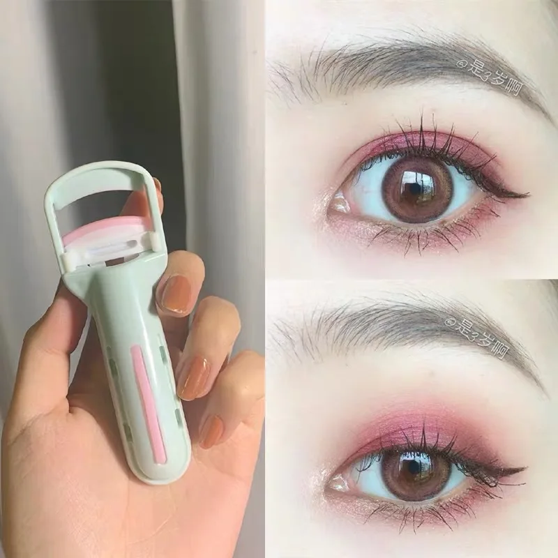 

1PCs Press-type Professional Eyelash Curler Long-lasting Curling Portable Natural and Non-pinching Make-up Tool Lashes Curler