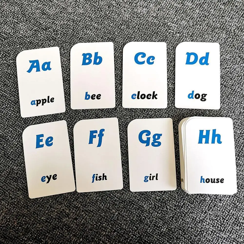 

Toddler Baby Early Education Puzzle Cards Cartoon Animal Card Cognitive Toy Teaching Flash Gifts Pattern Shape K9K4