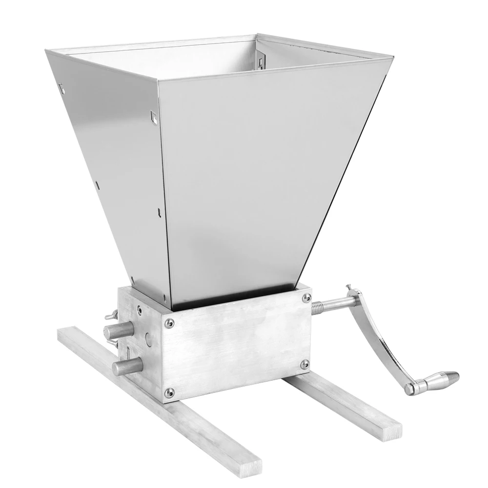 

Food Grinder Grains Mill Grinder Food Processors Large Capacity Manual Stainless Steel Malt Corn Grain Crusher 3 Rollers