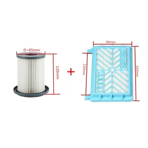 Аксессуары для очистки, 2 шт., фильтр HEPA + для Philips FC8720 FC8724 FC8732 FC8734 FC8736 FC8738 FC8748